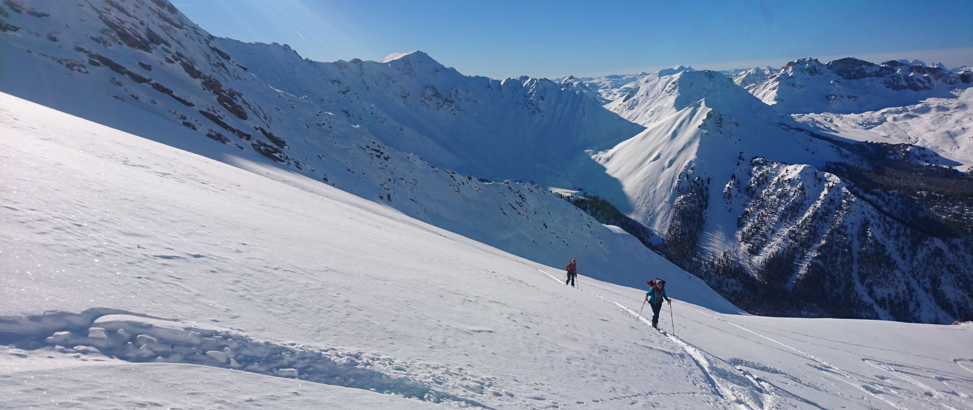Journée ski de randonnée autour de Serre Chevalier-3