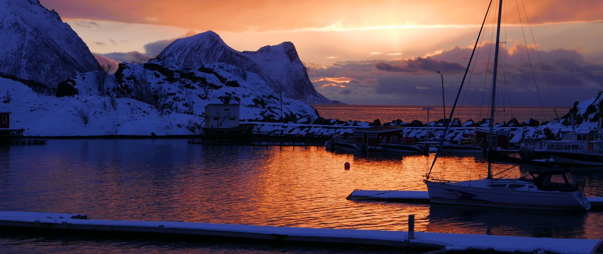 Les fjords norvégiens à la voile et en raquettes !