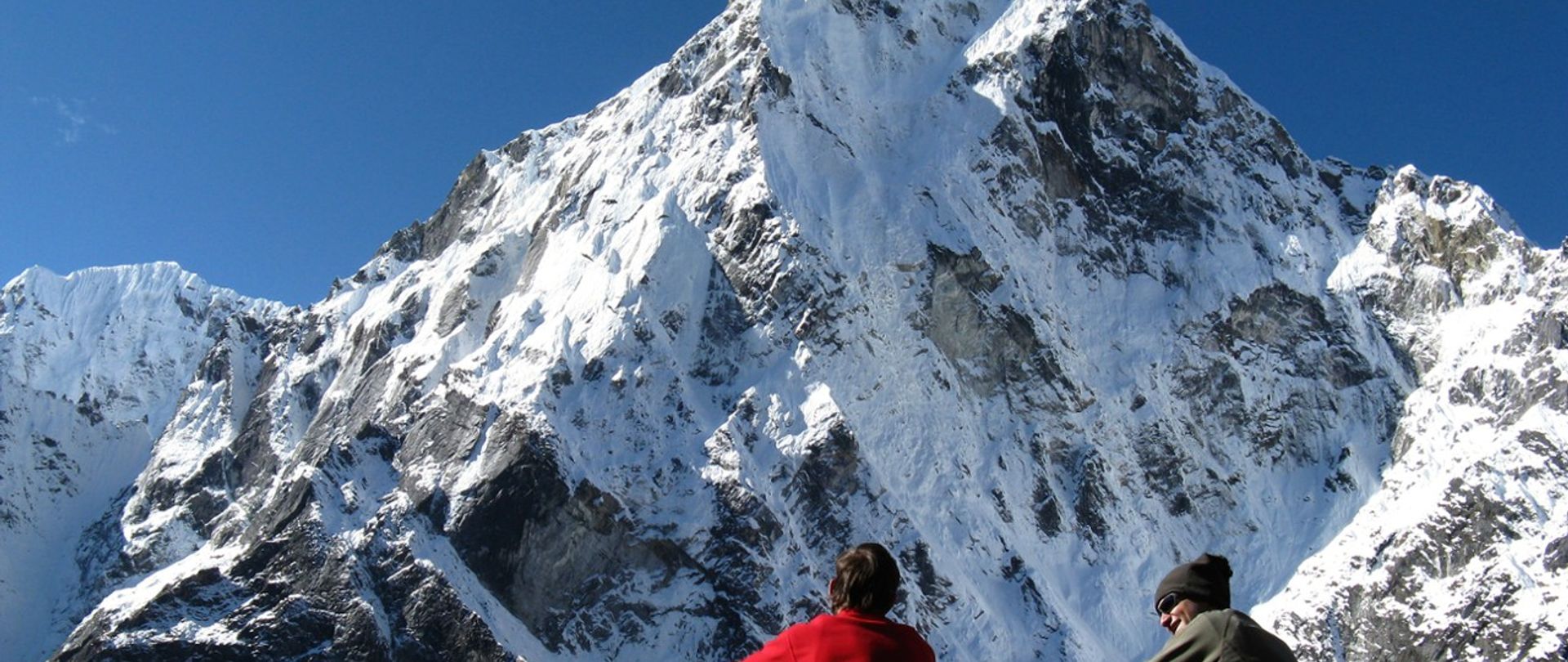 Trail sur la montagne de l'Annapurna-1