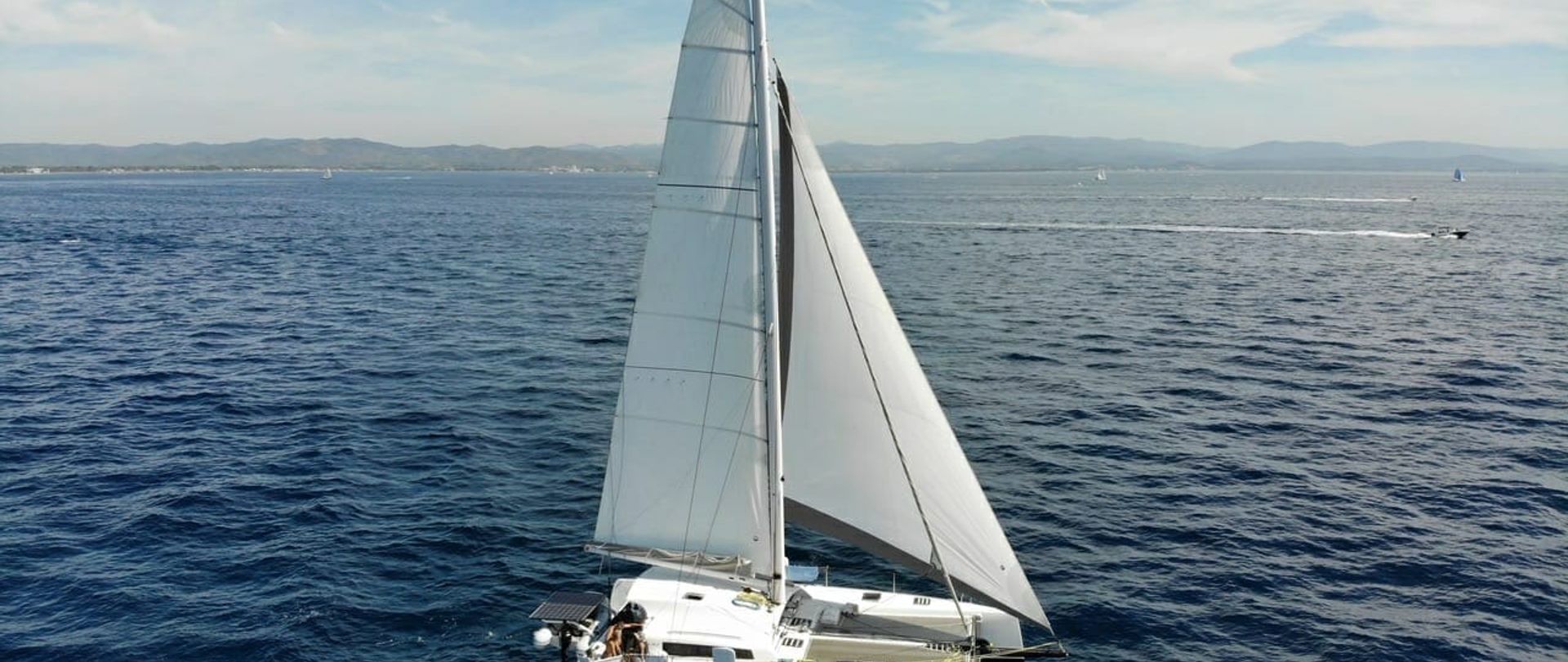 Croisière Côte d'Azur - catamaran de course TS 42