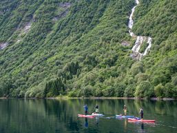 Balade en Paddle Fjord