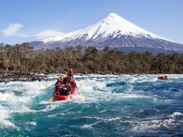 Rafting et volcan
