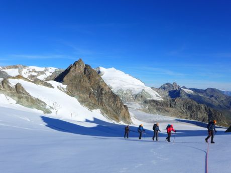 Rando glaciaire découverte de l'alpinisme