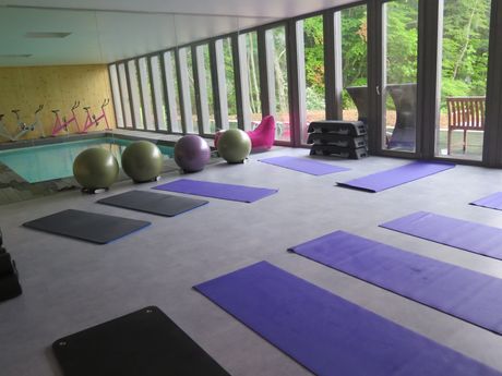 la salle de yoga