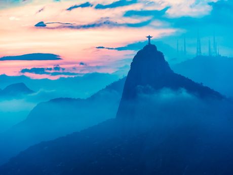 Vue sur le Corcovado - Rio de Janeiro