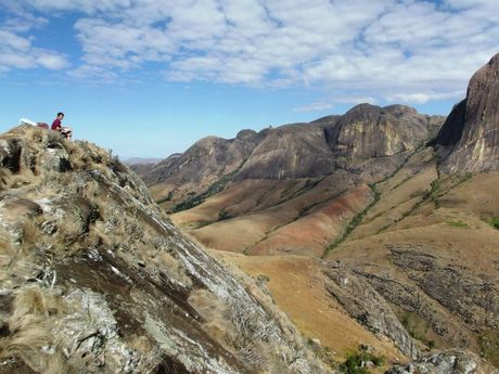 Le sommet du Caméléon Andringitra Madagascar