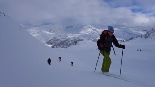 Initiation au ski de randonnée dans les Cerces-1