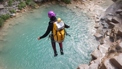 Descente Canyoning