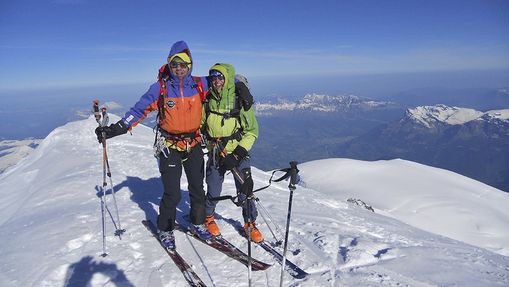 Le Mont-Blanc en ski de randonnée-7