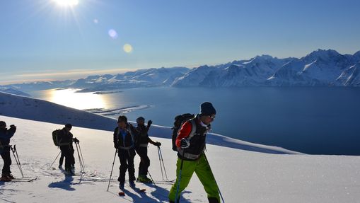 Ski de rando & voile dans les Alpes de Lyngen -2