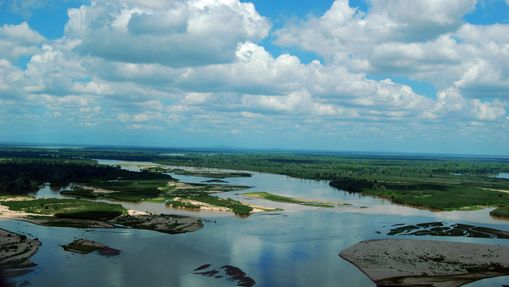 La rivière Rufiji du Parc de Selous