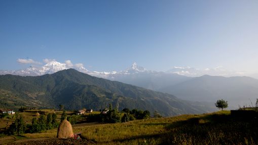 Le Machapuchare et la face Sud de l'Annapurna