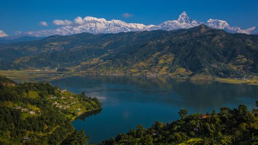 Pokhara et son lac