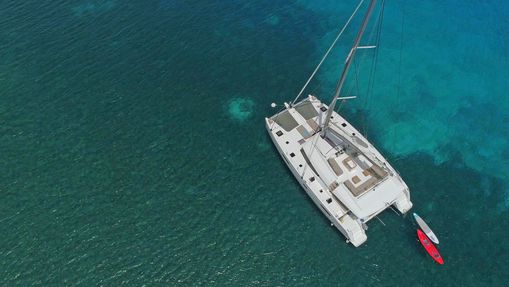 Croisière cabine aux Grenadines - catamaran 58'