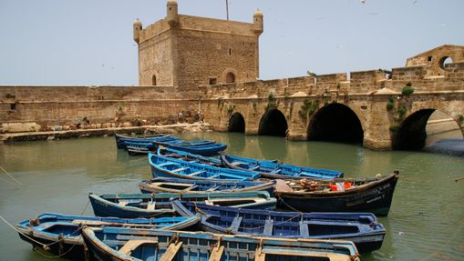 Trek sur la côte Atlantique au Sud d'Essaouira