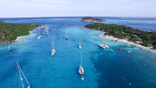 Croisière privée aux Grenadines - catamaran 50'