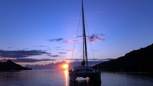 Croisière privée Tahiti - Bora - catamaran 41'