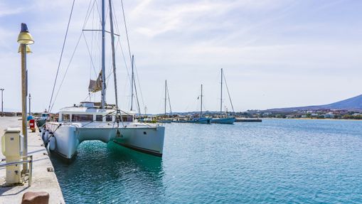 Croisière privée dans les Cyclades - catamaran 42'