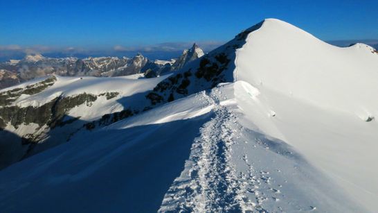 Ascension du Castor depuis l'Italie (4223 m)-6