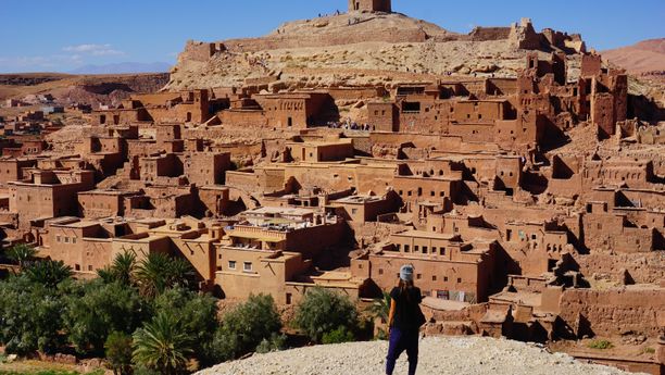 Les portes du désert Marocain en bivouac berbère