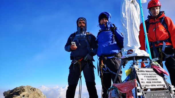 Stage 4 jours Ascension Grand Paradis & Mont Rose
