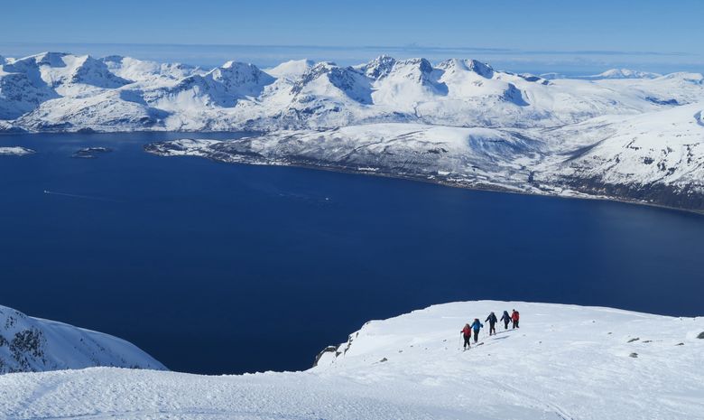 Ski de randonnée en Laponie Norvégienne-1