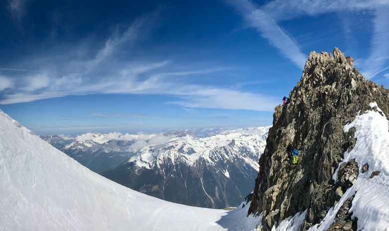 Mont Blanc à ski
