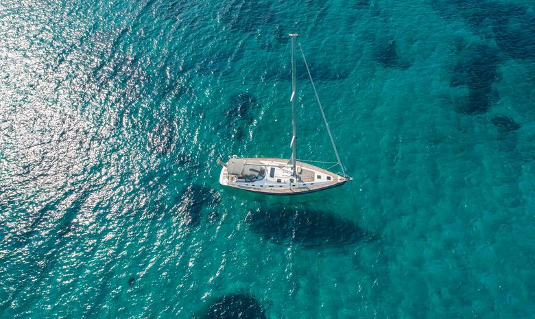 Croisière cabine dans les Cyclades - voilier 56'
