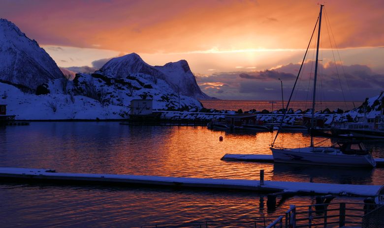 Les fjords norvégiens à la voile et en raquettes !