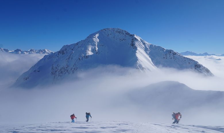 Initiation au ski de randonnée en Beaufortain