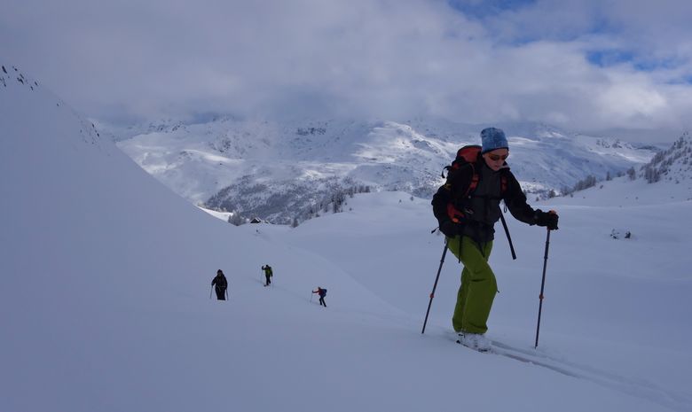 Initiation au ski de randonnée dans les Cerces-1
