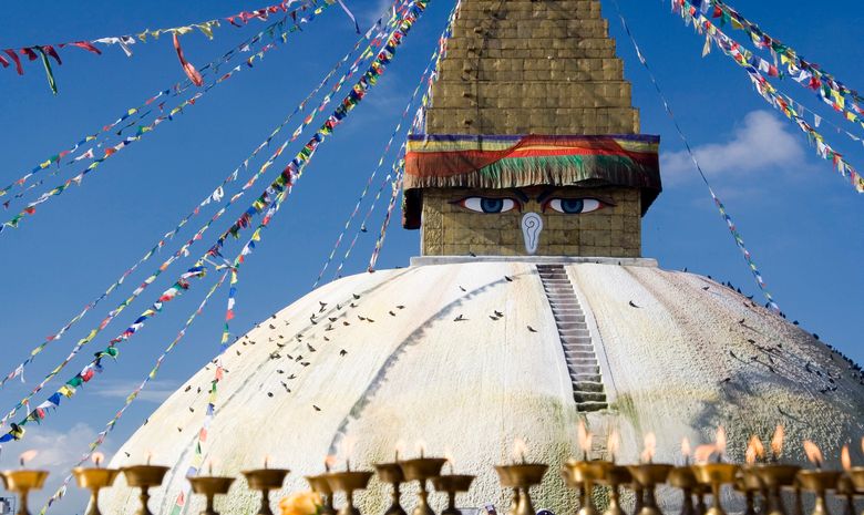 Stupa de Bodnath à Kathmandu