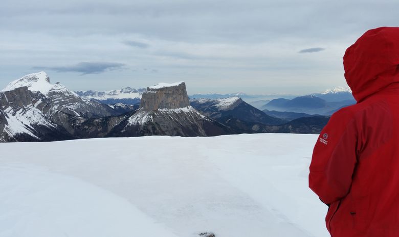 Panorama sur les montagnes du Vercors