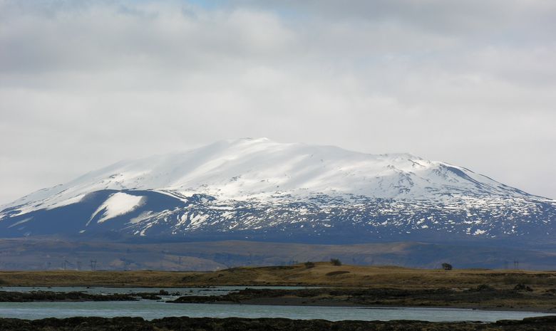 Panorama sur le volcan Hekla