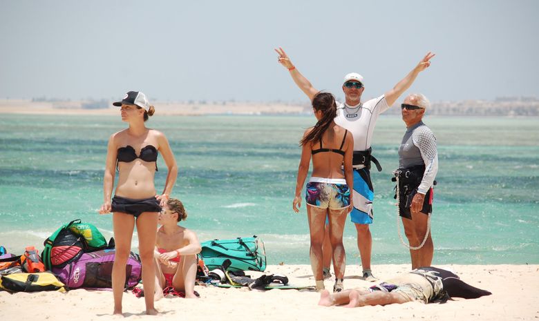 Stage de kitesurf en formule privée en Egypte-4