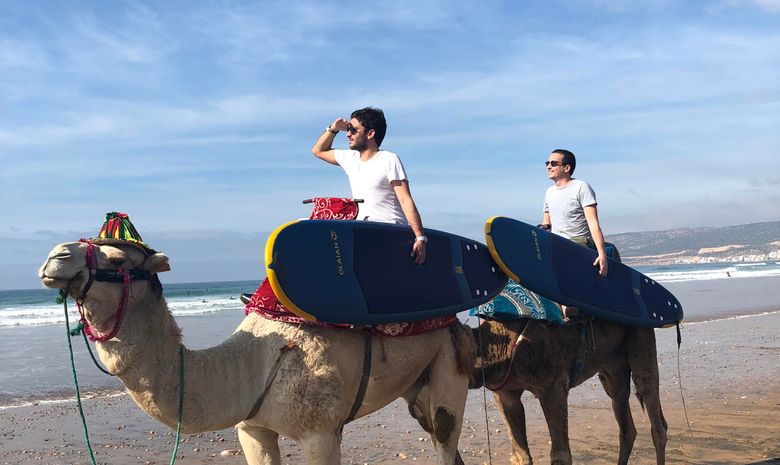 Séjour surf guiding en riad marocain à Tamraght