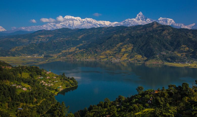 Pokhara et son lac