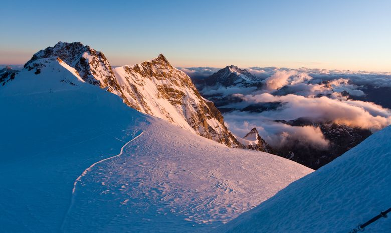 Le Mont Rose : sommets de + 4000 m & nuit à 4500 m