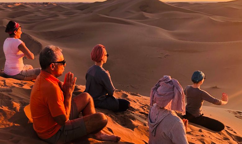 Retraite Yoga & Méditation dans le désert au Maroc