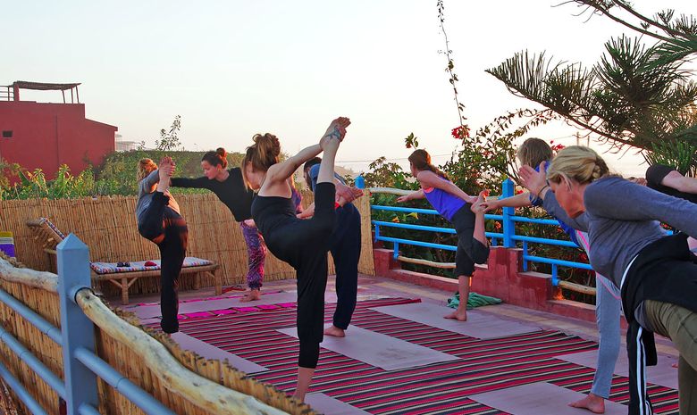 Retraite Yoga au pied de l'océan au Maroc