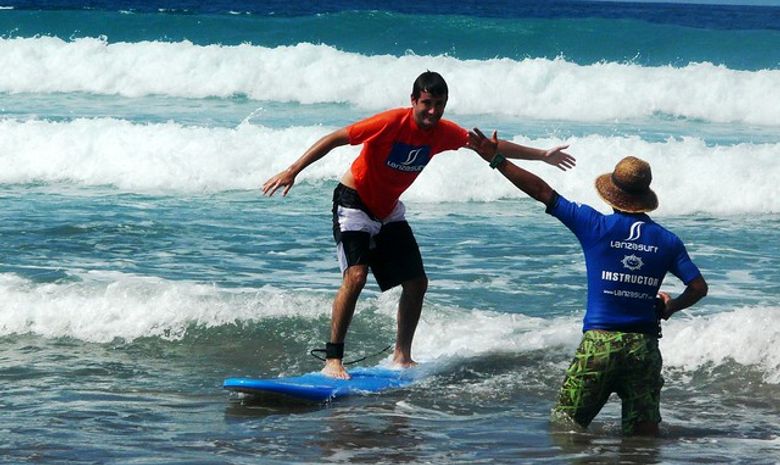 Retraite Yoga & Surf en Surfcamp à Lanzarote