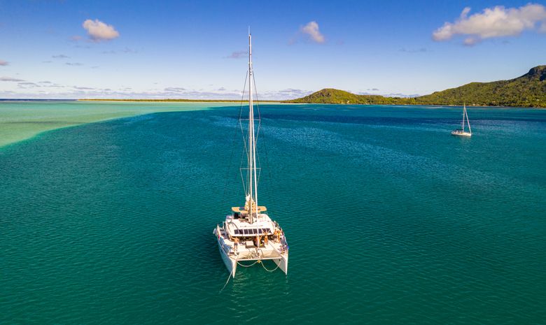 Croisière privée Tahiti - Tuamotu - catamaran 46'
