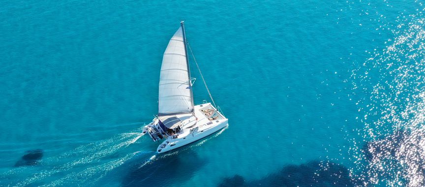 Croisière privée dans les Cyclades - catamaran 38'